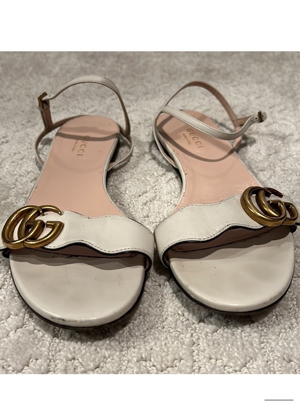Authentic Gucci Marmont GG Ankle Strap Sandal - Picture 4 of 4